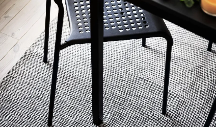 Il tappeto Tiphede di Ikea realizzato con gli avanzi del cotone impiegato nella produzione dei filati